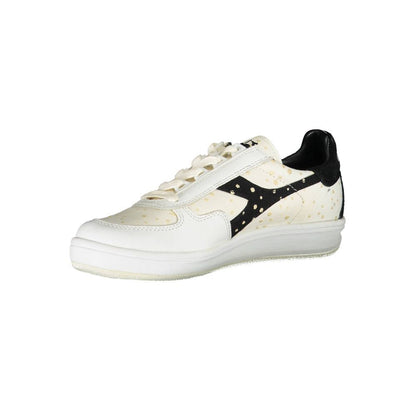 Diadora White Leather Women Sneaker