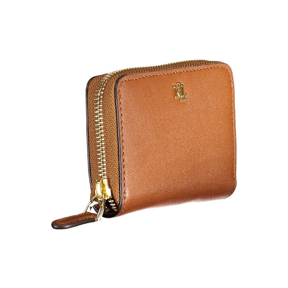 Ralph Lauren Brown Leather Wallet RA-19483