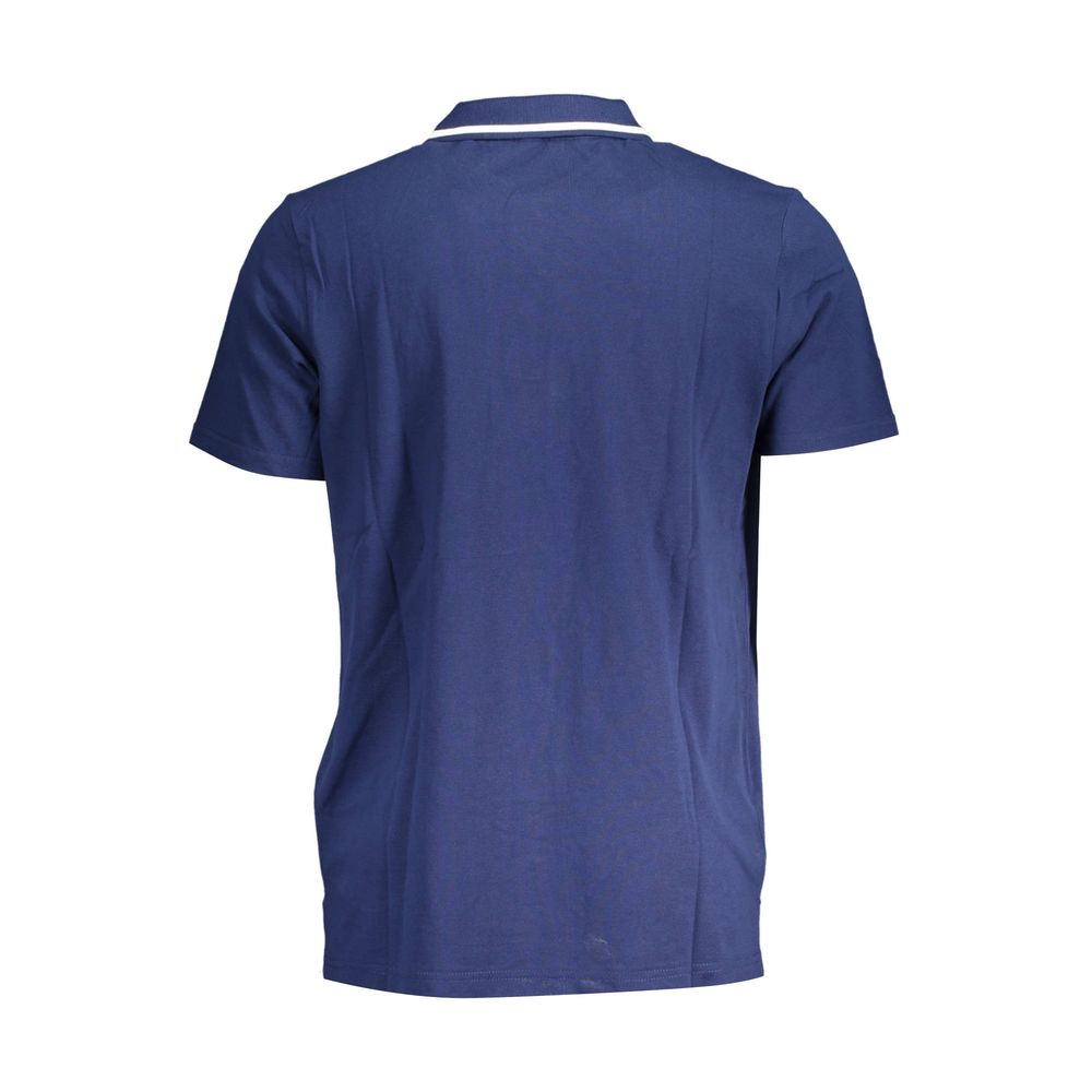 Fila Blue Cotton Polo Shirt