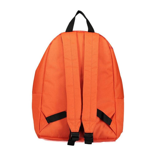 Napapijri Chic Pink Cotton Backpack with Contrast Details NA-28379