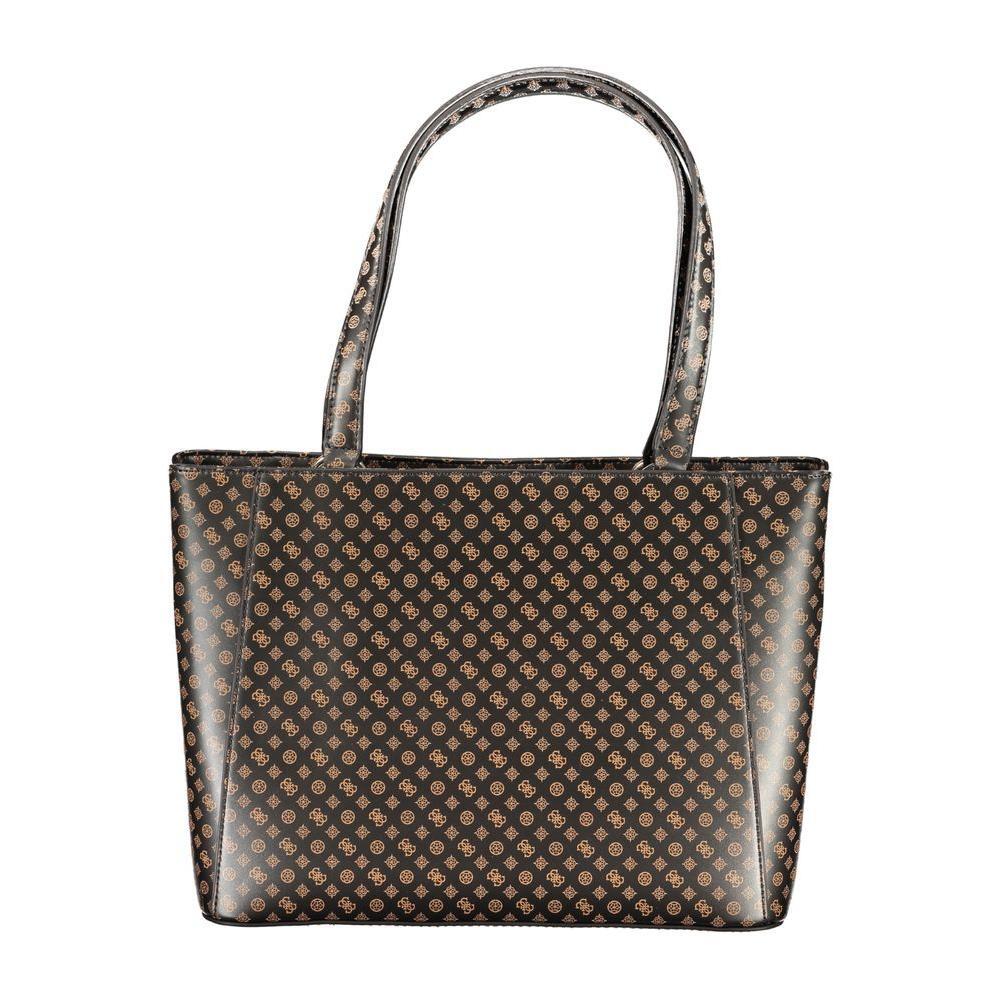 Guess Jeans Brown Polyethylene Handbag GU-30897