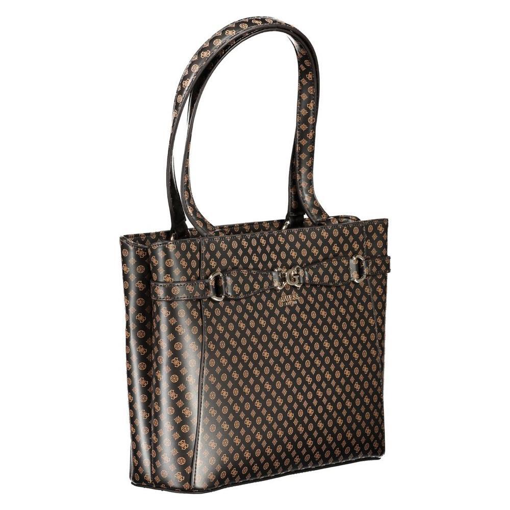 Guess Jeans Brown Polyethylene Handbag GU-30897