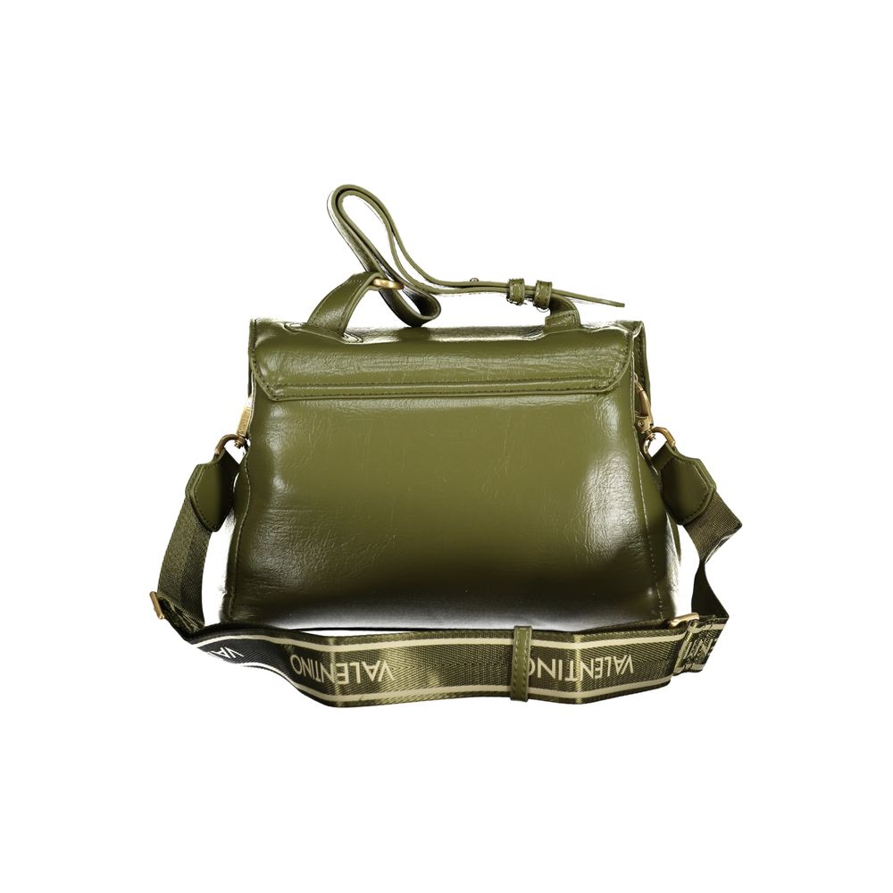 Mario Valentino Green Polyethylene Handbag with adjustable handle and strap, two compartments, central pocket, zip and snap closure.