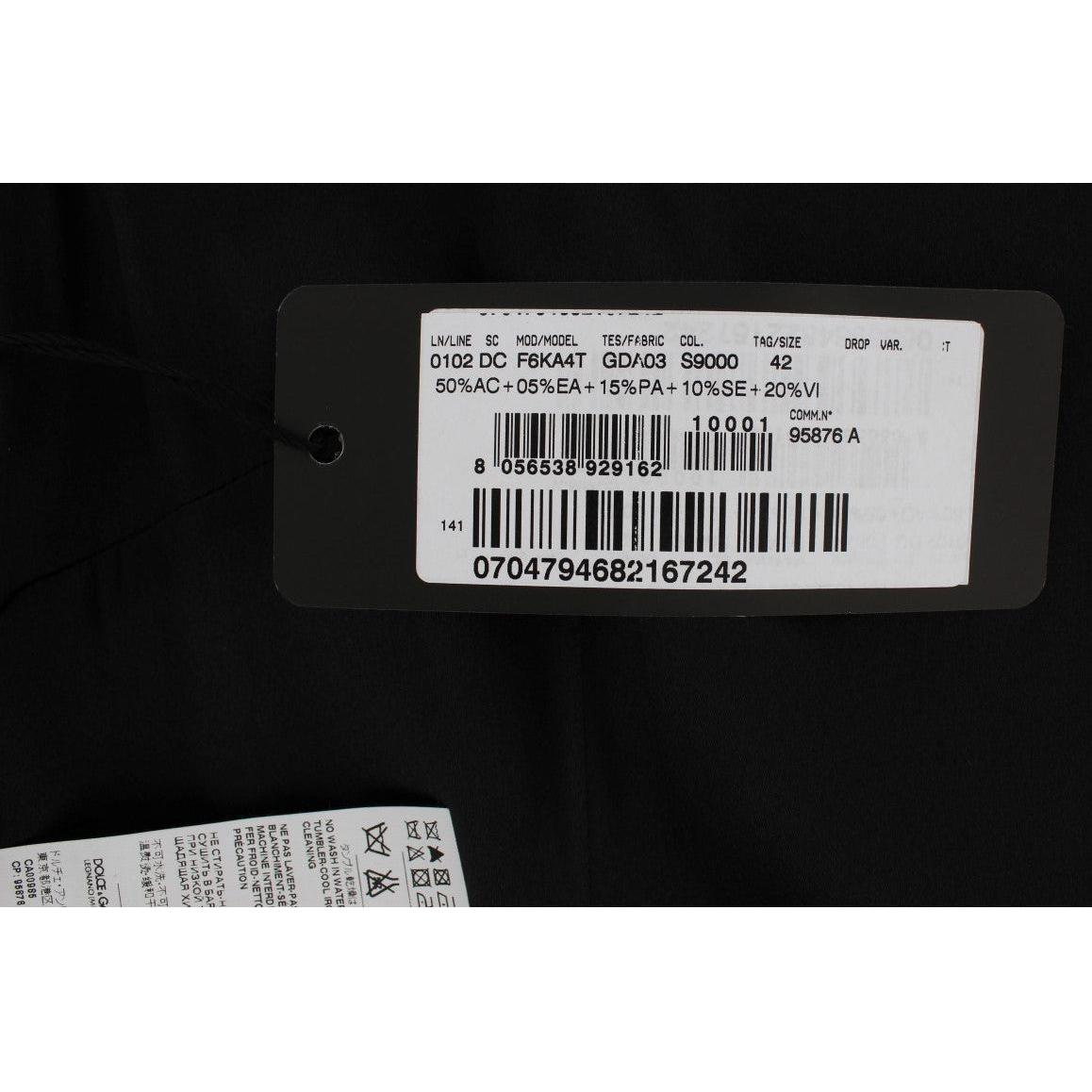 Dolce & Gabbana Pink Floral Print Long Maxi Sheath Dress