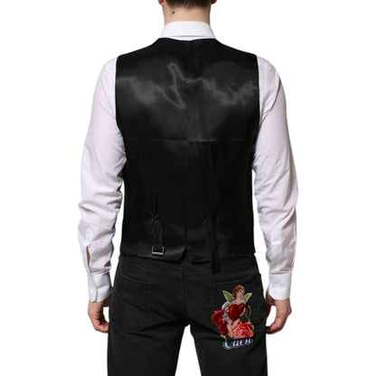 Dolce & Gabbana Black Single Breasted Suit 2 Piece Jacket