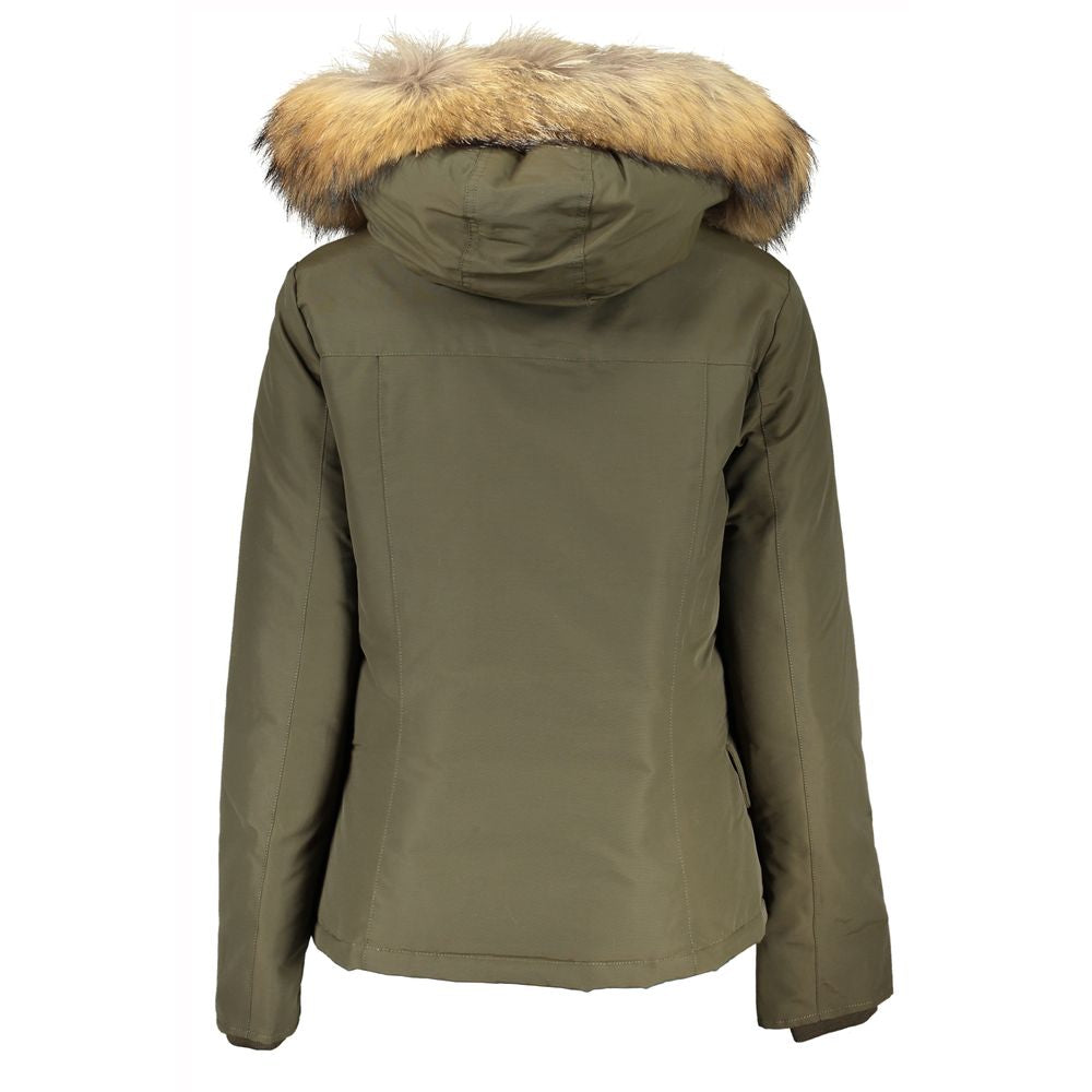 Woolrich Verde Cotton Women Jacket