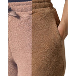 Dolce & Gabbana Brown Logo Plaque Sweatpants Straight Pants PAN76278-40
