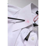 Dolce & Gabbana White Cotton Floral Appliques Dress Shirt Top TSH878627-42