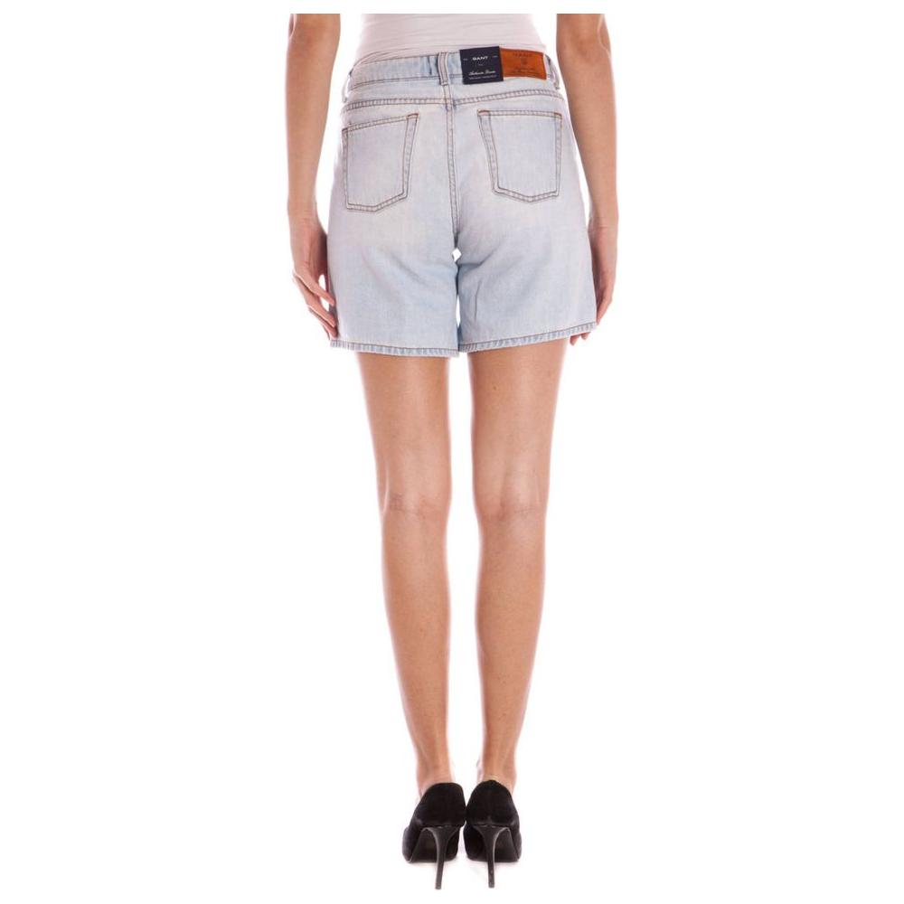 Gant Blue Cotton Women Jeans