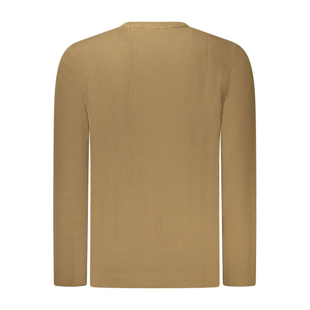 Hugo Boss Brown Cotton Men Sweater BO-35292-XL