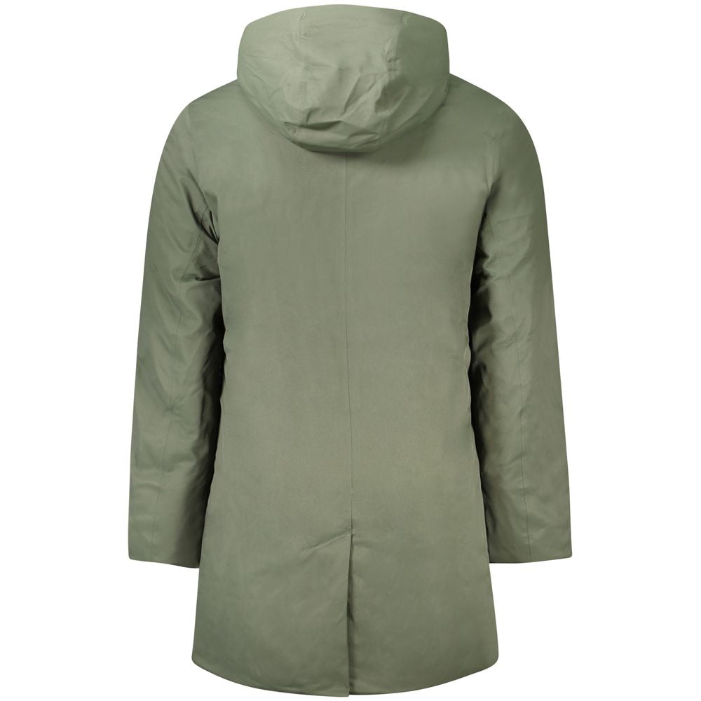 K-WAY Green Polyester Men Jacket KW-34136-S