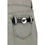 Coperni Asymmetric denim Miniskirt CO-COPJ89F2035GRY-IT36 | XS