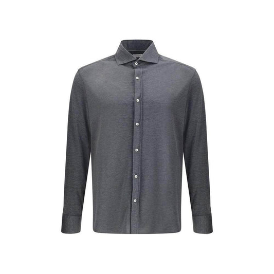 Brunello Cucinelli Silk Shirt BR-MH8366686C572-XL
