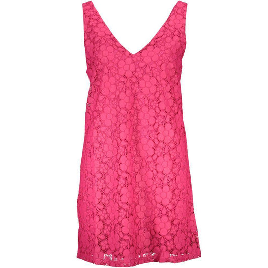 Desigual Pink Viscose Women Dress DE-29224-L-FBB-411