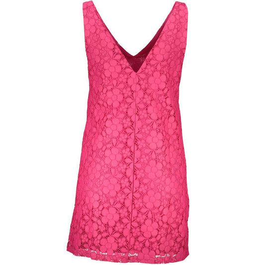 Desigual Pink Viscose Women Dress DE-29224-L-FBB-411