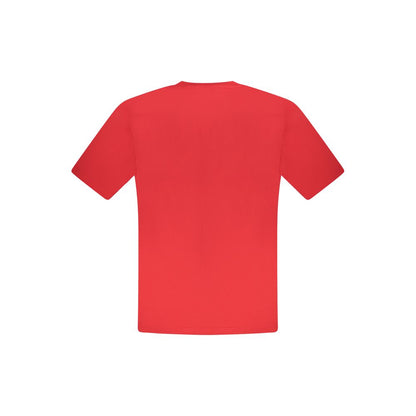 North Sails Red Cotton Men T-Shirt
