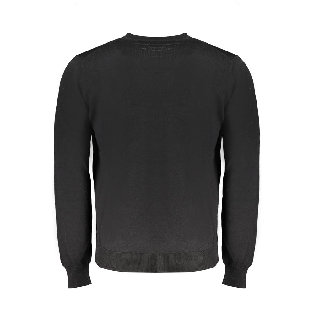 Harmont & Blaine Black Wool Men's Sweater