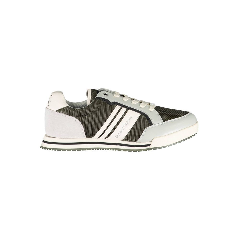 Calvin Klein Green Polyester Sneaker