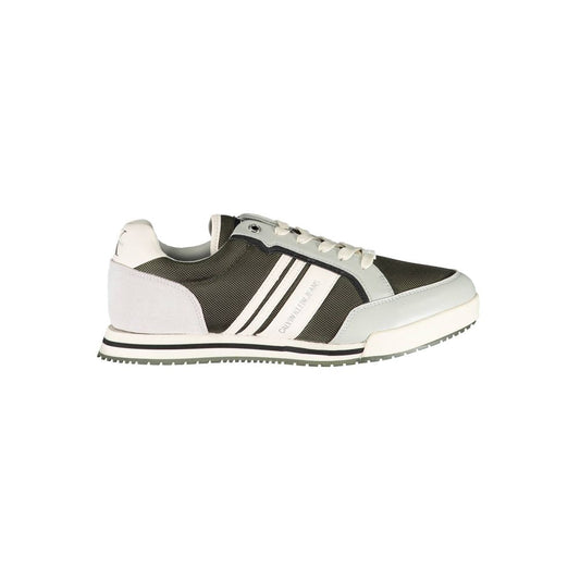 Calvin Klein Green Polyester Sneaker