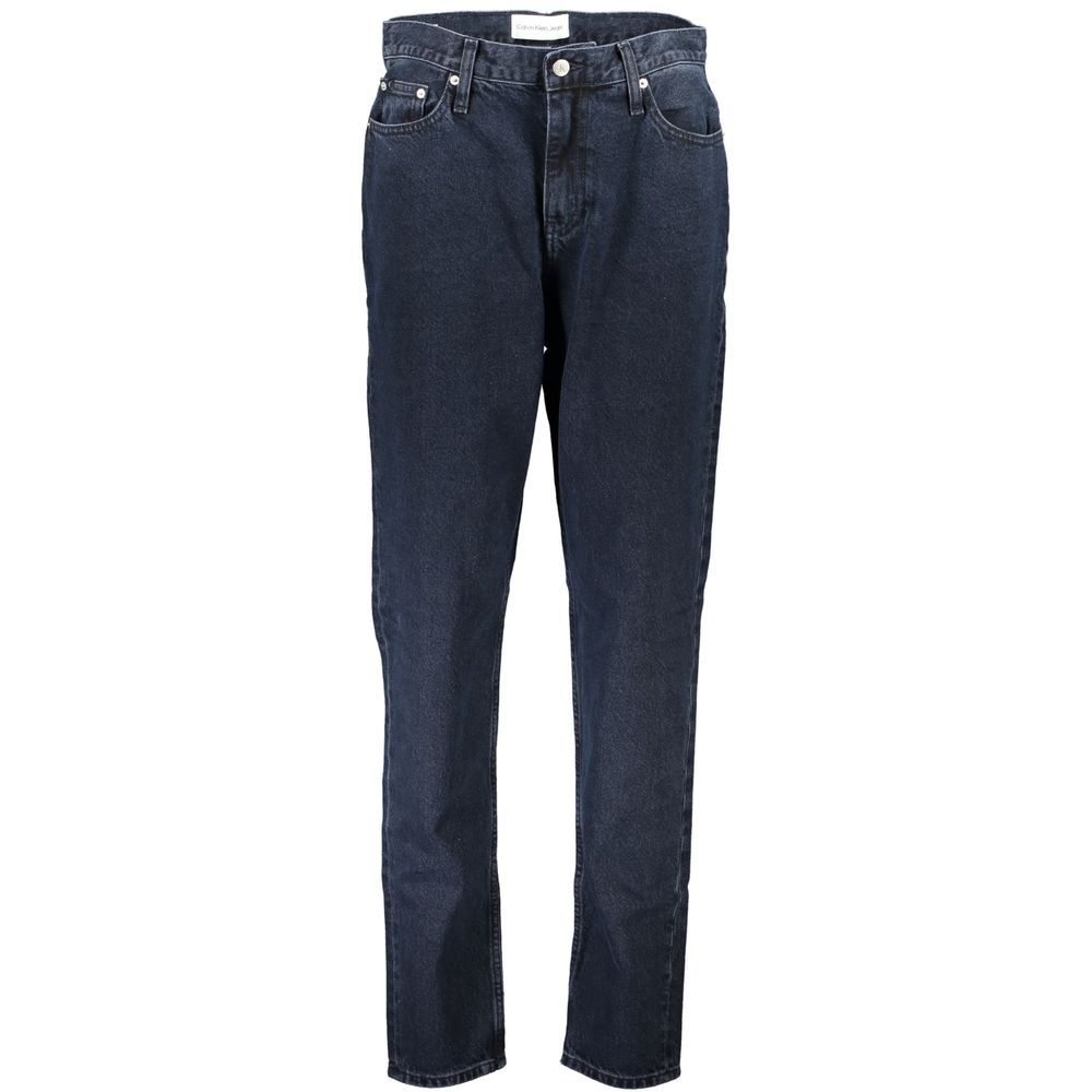 Calvin Klein Blue Recycled Cotton Women Jeans
