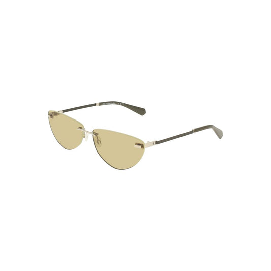 Calvin Klein Green Metal Women Sunglass CA-38331
