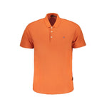 Napapijri Orange Cotton Polo Shirt NA-29517-S