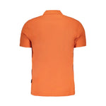 Napapijri Orange Cotton Polo Shirt NA-29517-S
