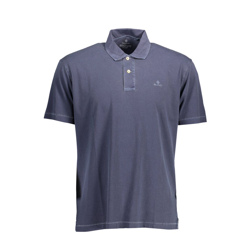 Gant Blue Cotton Polo Shirt