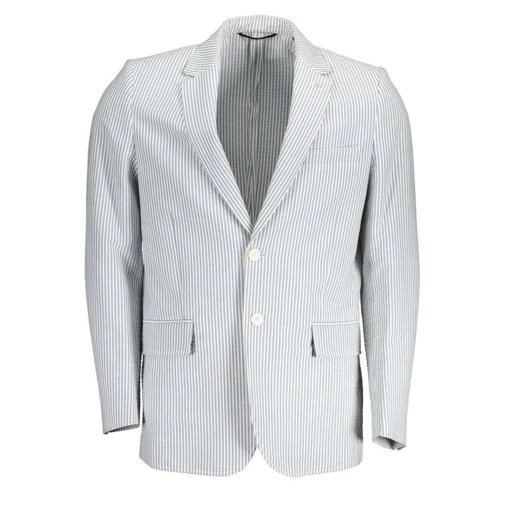 Gant White Cotton Jackets & Coat