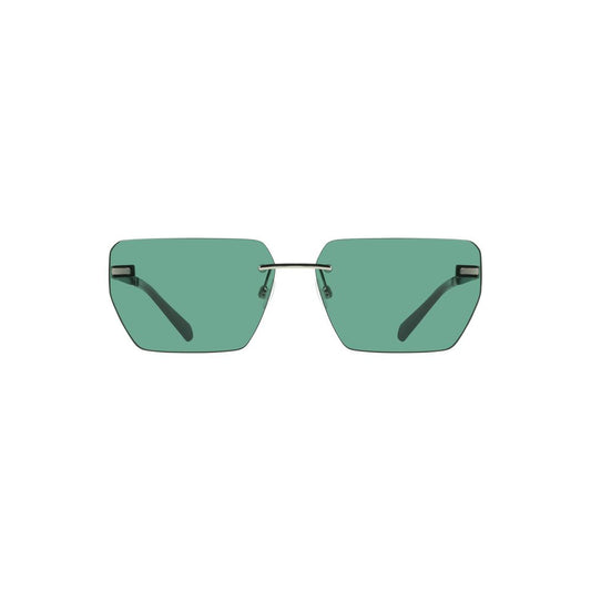 Calvin Klein Green Metal Sunglass
