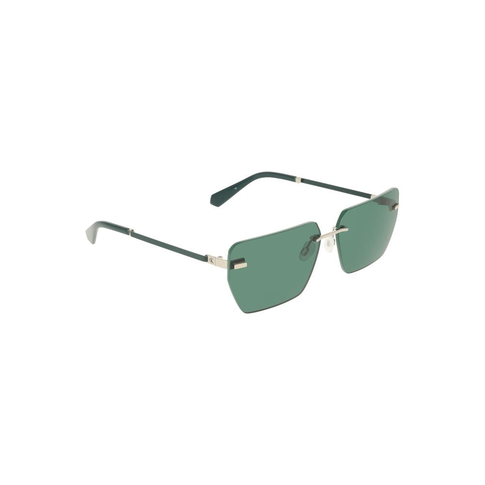 Calvin Klein Green Metal Men Sunglass CA-38315