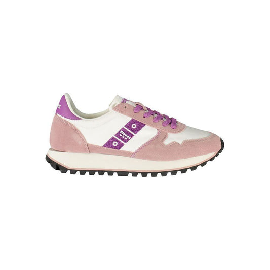 Blauer White Leather Women Sneaker BL-38641-EU37/US7