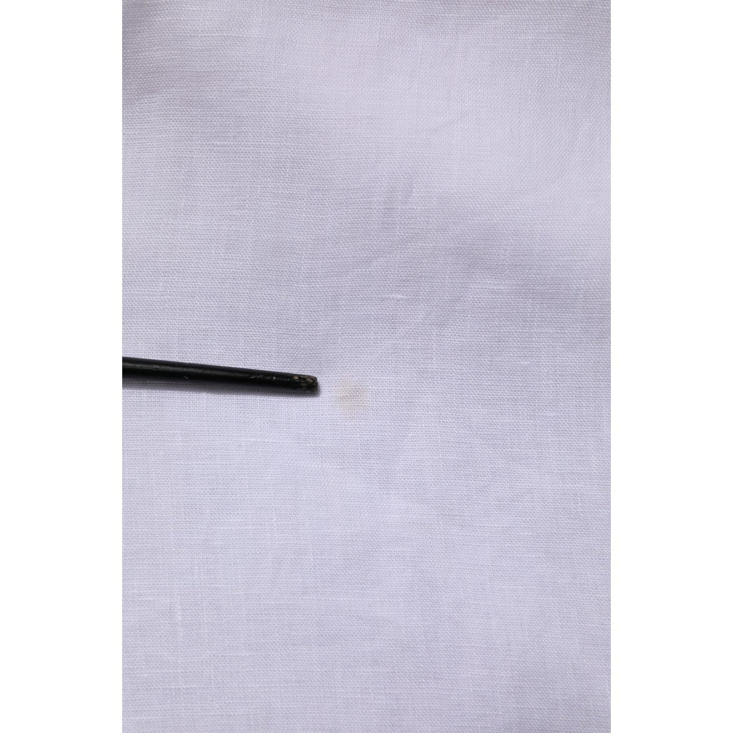 Dolce & Gabbana White Linen Long Sleeves Casual Men Shirt