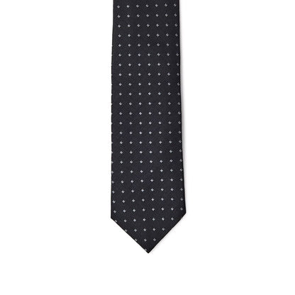Jil Sander Black Silk Tie