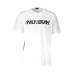 Diesel White Cotton Men T-Shirt DI-36838-XL
