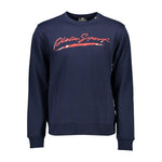 Plein Sport Blue Cotton Men Sweater PL-37204-S