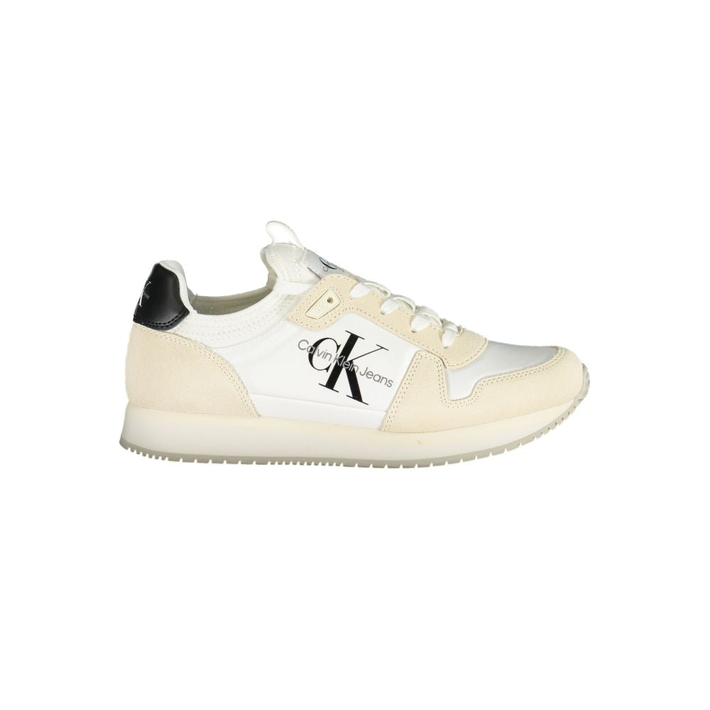 Calvin Klein Bianco Polyurethane Women Sneaker