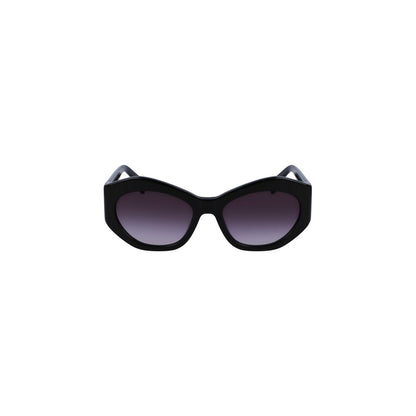 Liu Jo Black Acetate Women Sunglass
