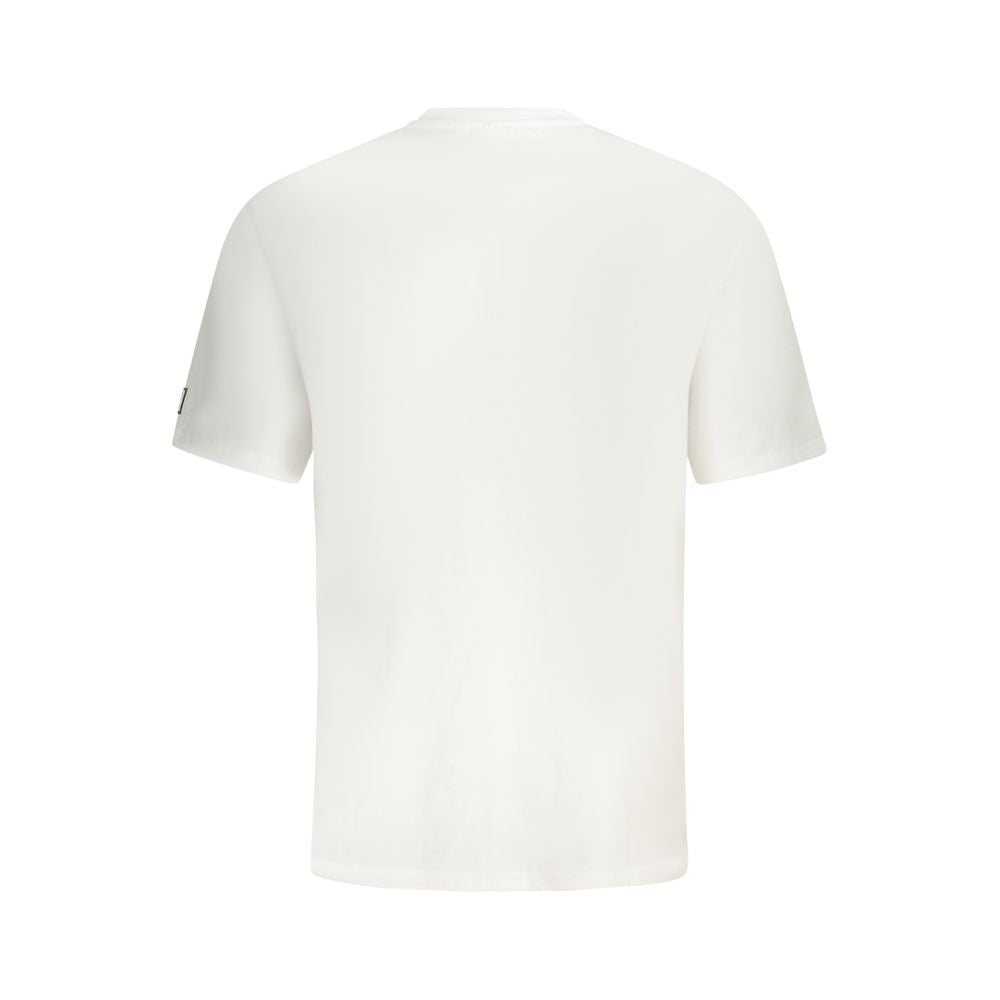 Fila White Cotton T-Shirt
