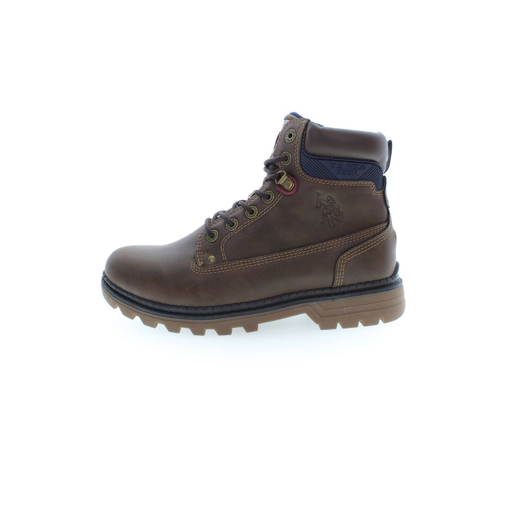 U.S. POLO ASSN. Marrone Polyurethane Men Ankle Boot