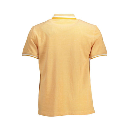 Harmont & Blaine Arancione Cotton Men Polo