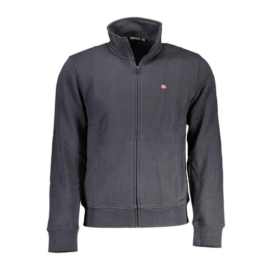 Napapijri Black Cotton Men Sweater