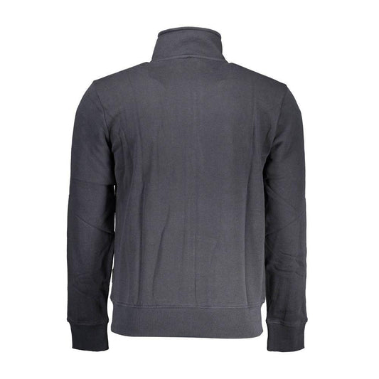 Napapijri Black Cotton Men Sweater NA-37912-S