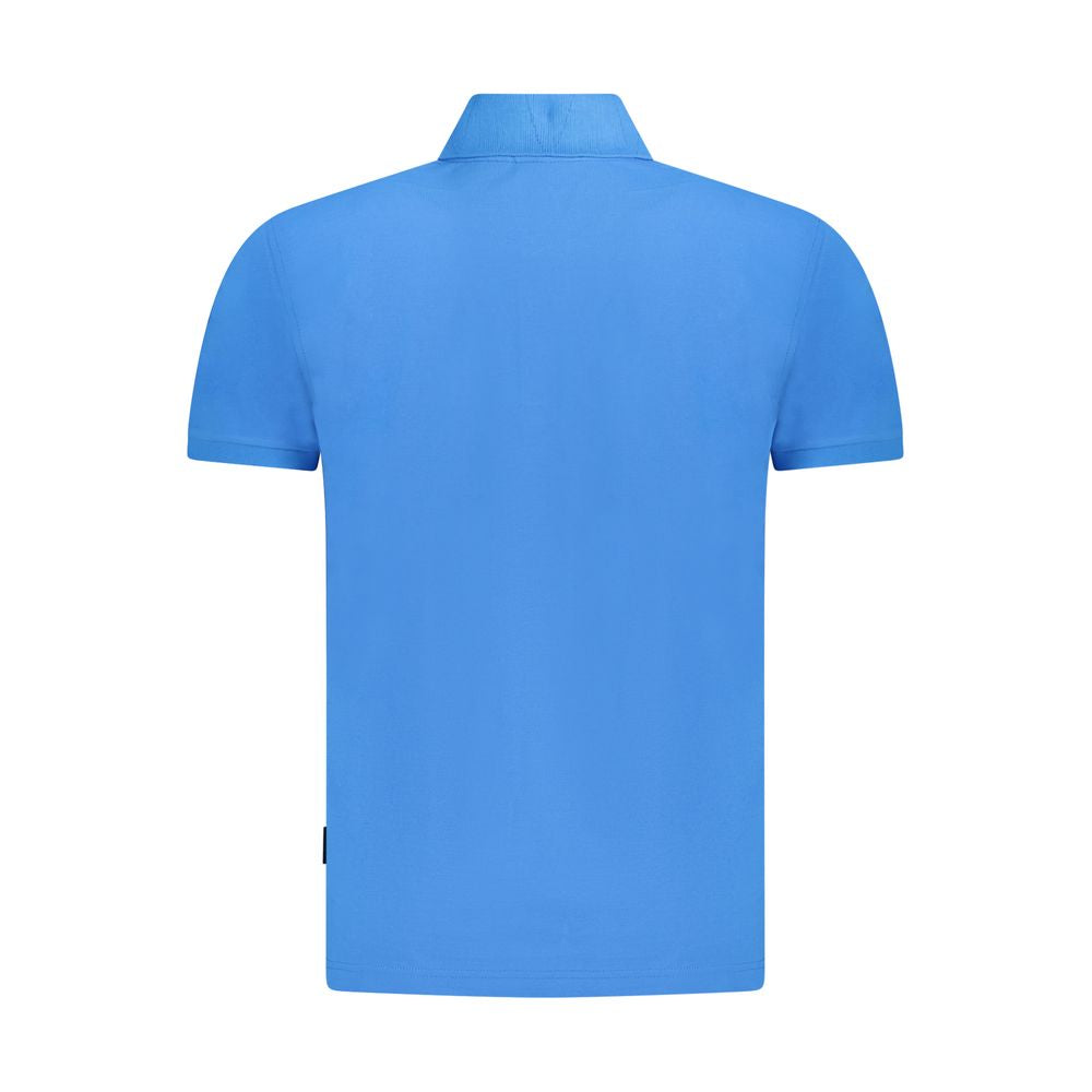 Napapijri Blue Cotton Polo Shirt
