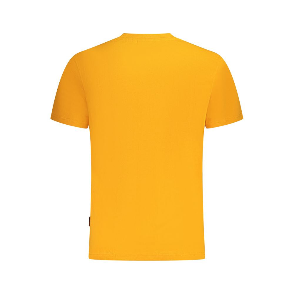 Napapijri Orange Cotton T-Shirt