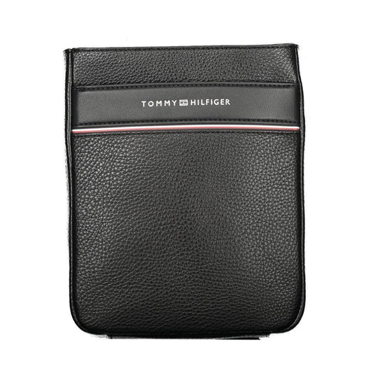 Tommy Hilfiger Black Polyethylene Men Shoulder Bag