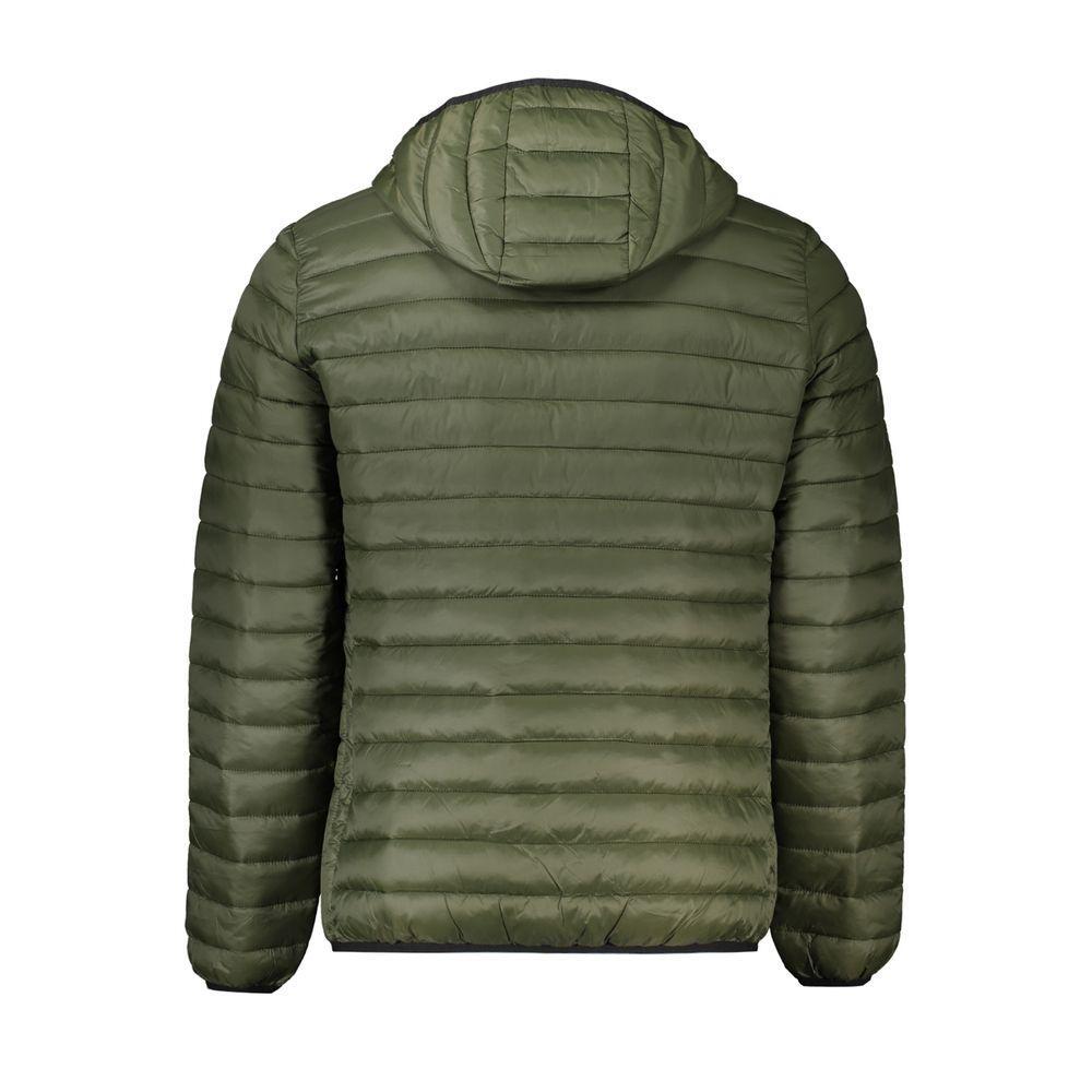 Cavalli Class Green Polyamide Men Jacket CA-31945-XXL-FBB-394