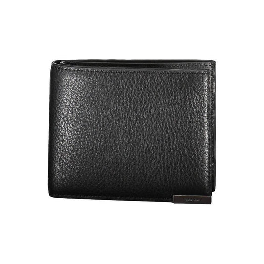 Calvin Klein Black Leather Men Wallet