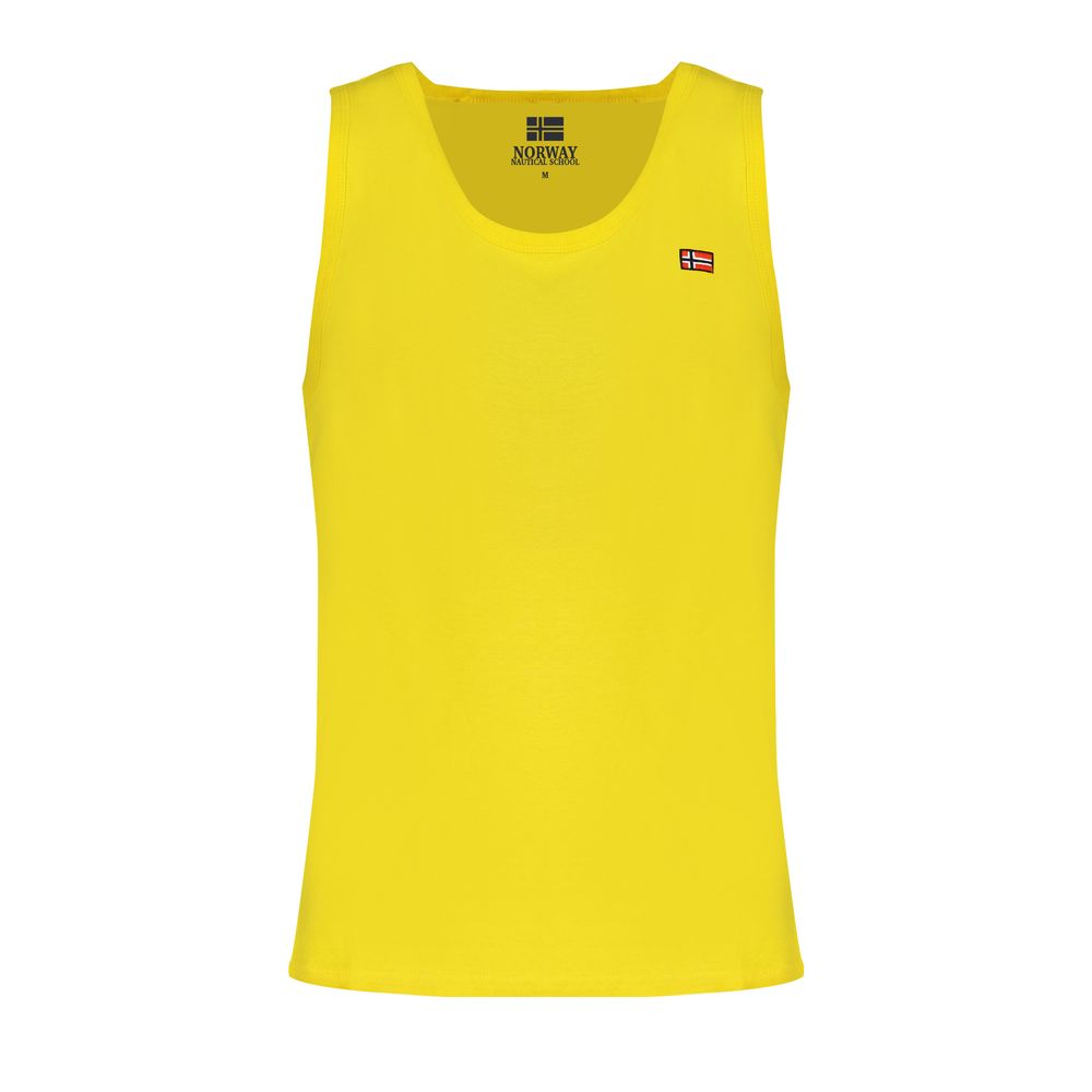 Norway 1963 Yellow Cotton Tank Top