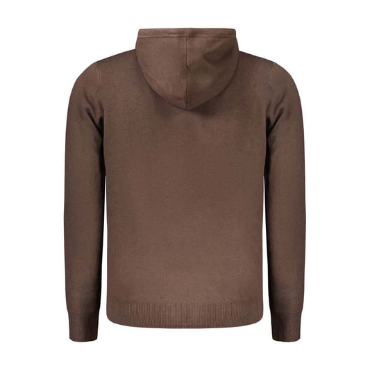 Norway 1963 Brown Polyamide Men Cardigan NO-33181-M